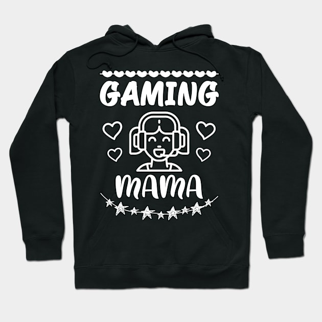 Gaming mama, Gaming Gamer mom, mother Gift Idea Hoodie by AS Shirts